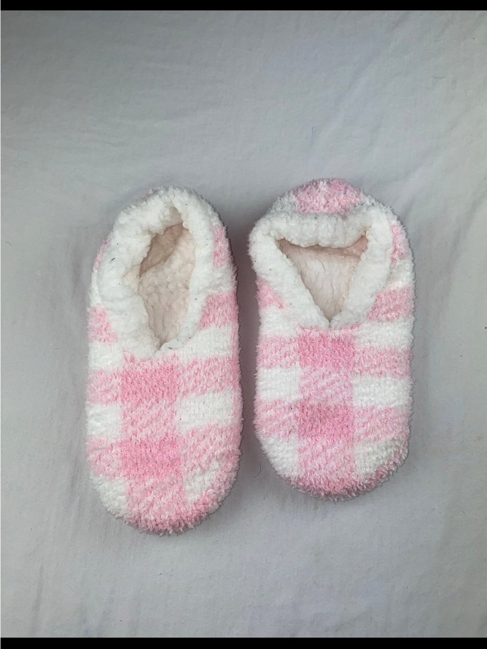 Fuzzy slippers